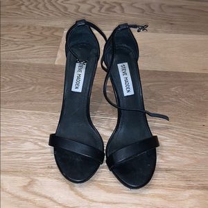 Steve Madden skinny strap ankle heels
